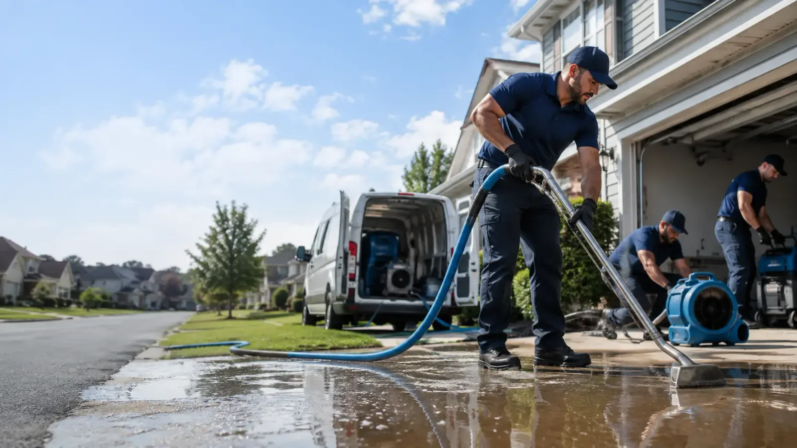 Flood Damage Restoration in Luther, MI